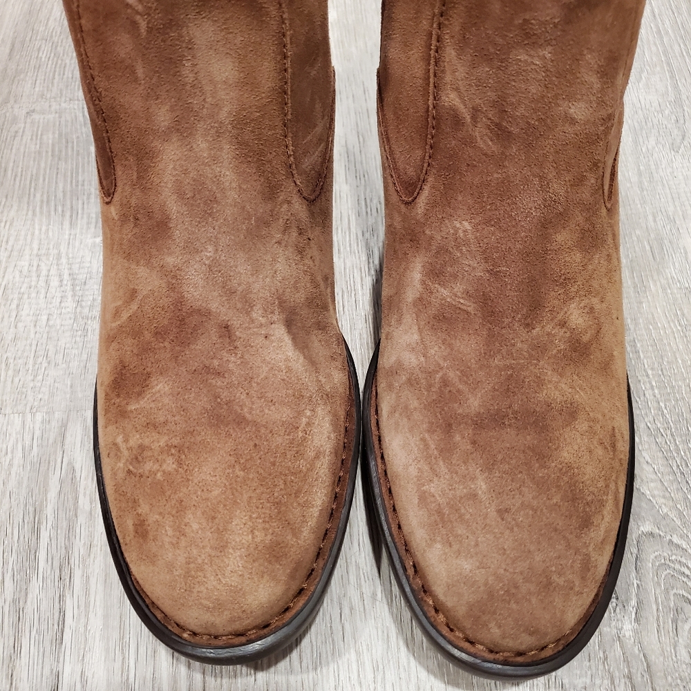 NWT Born Cotto Brown Suede Tall Boots - Picture 3 of 9